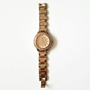 Fossil | rose gold watch
